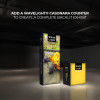 3.5ft WaveLite Casonara SEG LightBox, Single Sided Frame with Custom Front and Side Panel Printed Graphics. Packed in One CA700 Case to Counter!