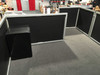 Used Double Deck Exhibit Booth (14' x 14') - Two-Story Trade Show display System , Light Use, and Good Condition