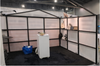 Custom 10x10 "Modern House" Steel Frame Boutique Booth