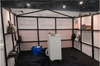 Custom 10x10 "Modern House" Steel Frame Boutique Booth