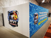 Custom 20 X 20 Booth with "NON" Hanging sign, Never used due to canceled show