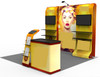 10 x 10 customizable Trade Show Booth