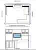 10x10 Custom Trade Show Booth Exhibit Includes 42" TV & Popcorn Machine