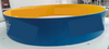 Custom 20x20 Trade Show Booth – Modern Circular Overhead Structure with Kiosk & Display Panels BRAND NEW