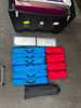 Featherlite Radiant 10x20 Backlit SEG Booth, Never Used, 2 Counters, Cases, 65" TV