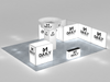 Open Box, Never Used Stunning Custom Modular 40' x 30' Island Booth Exhibit