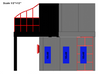 Custom Trade Show Exhibition Booth 30' x 23' Two Story Booth with Balcony and Offices