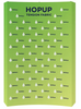 Orbus Hopup 5.5' Curved Trade Show Booth - Back Wall + Counter