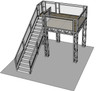 Brand New Custom Double Deck Trade show booths, Various Sizes