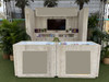 CUSTOM 10' × 10' PORTABLE TRADE SHOW BOOTH — INTEGRATED SHIPPING CRATE, FORKLIFTABLE & FULLY BRANDABLE