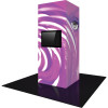 Vector Frame Modular Backlit Monitor Tower 04 (4' x 10')