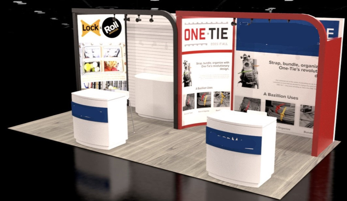 Recently Sold Used Booth! - Two 10' x 10' Tradeshow Booths