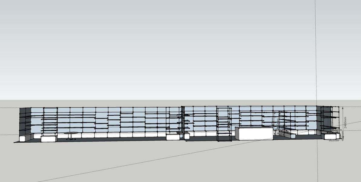 Recently Sold Used Booth! - Aluminum Modular Exhibition Booth – 80 Ft. x 10 Ft. (Island or Inline Configuration)