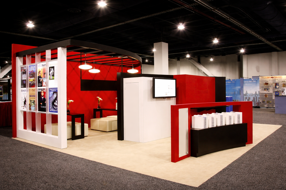 Recently Sold Used Booth! - Premium 20x20 Island Trade Show Booth