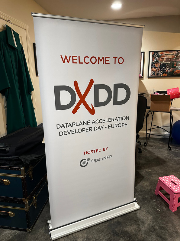 Recently Sold Used Booth! - Retractable Banner Stand