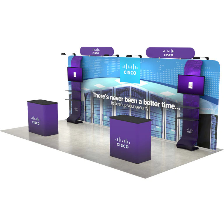 Recently Sold Used Booth! - 20ft QuickZip - MEGA MAX booth