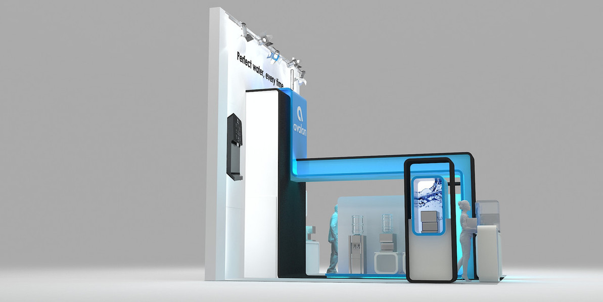 Recently Sold Used Booth! - 20 X 20 Booth, Perfect Condition