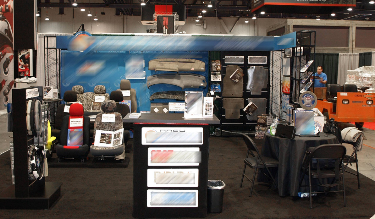 Recently Sold Used Booth! - Skyline Modular Fold Flat Truss System