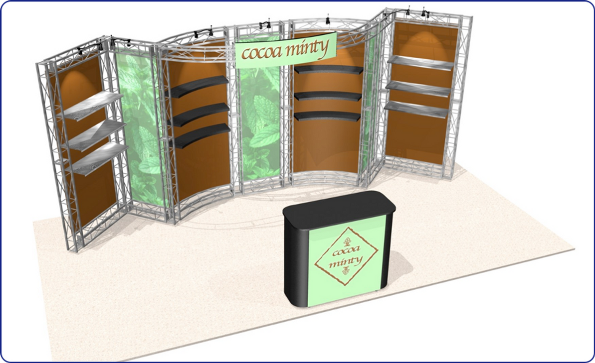 The Best Full Rental Service for Trade Show Booths!