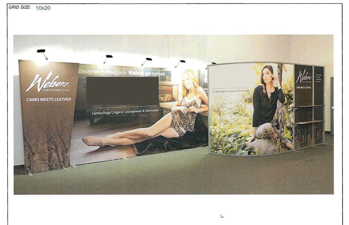 Recently Sold Used Booth! - Skyline Picturescape Display - 10x10 through 10x30