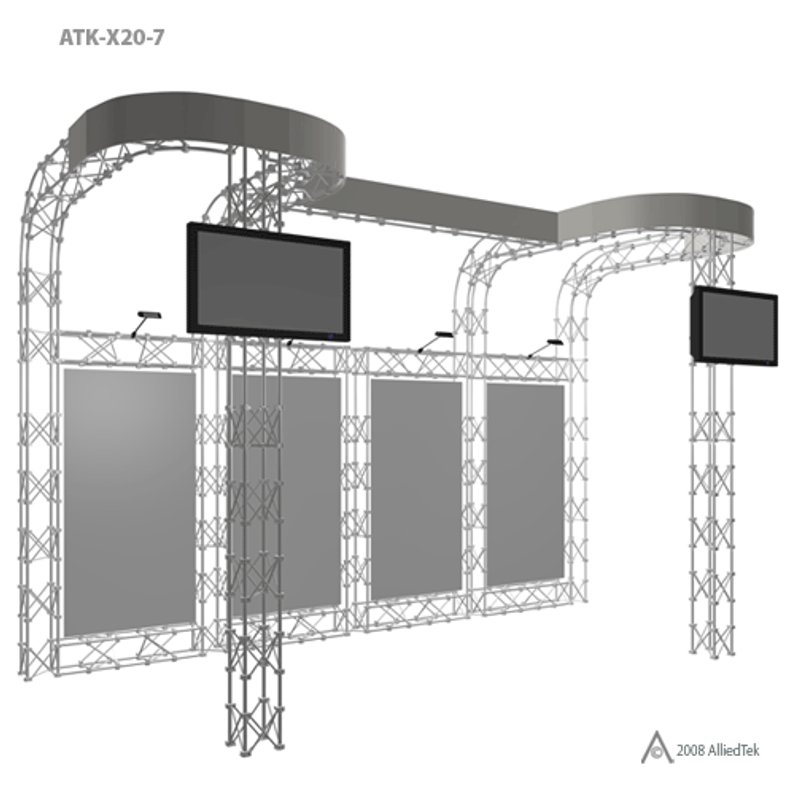 Recently Sold Used Booth! - 20' X 10' x 12' Truss Display Kit