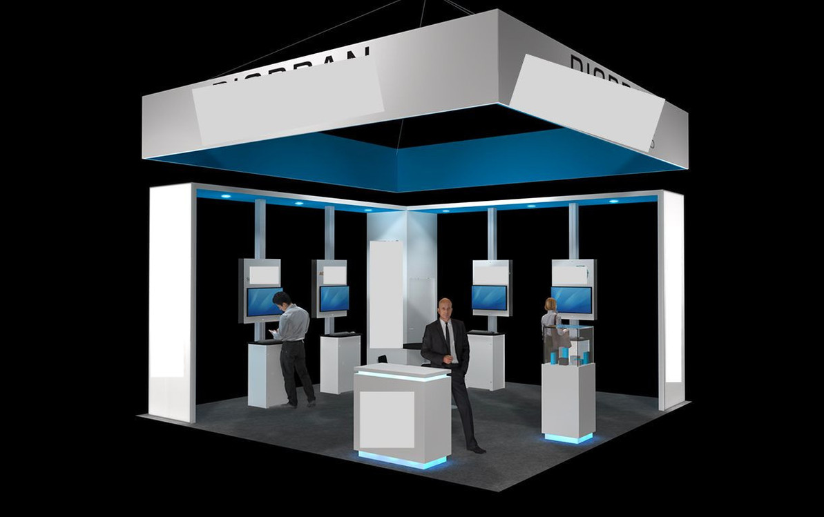 Recently Sold Used Booth! - 20x20 Sienna Trade Show Booth - Used Only Twice