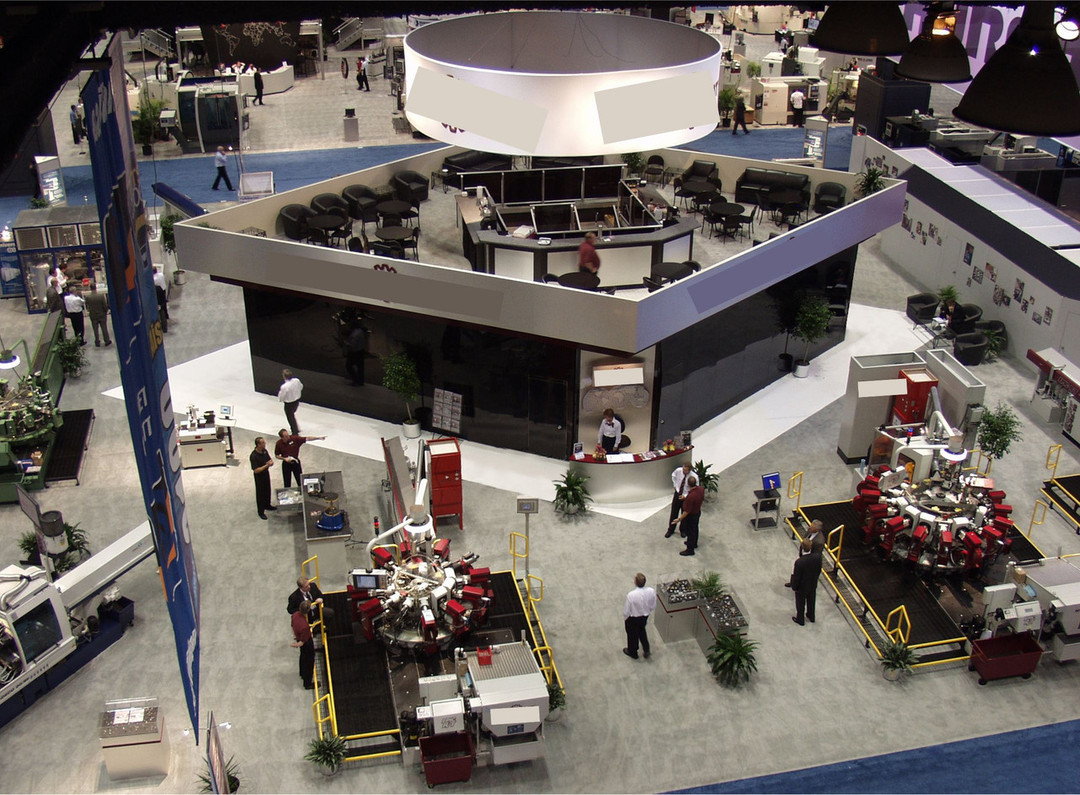 Recently Sold Used Booth! - Luxury 2 Story booth with ample conference rooms