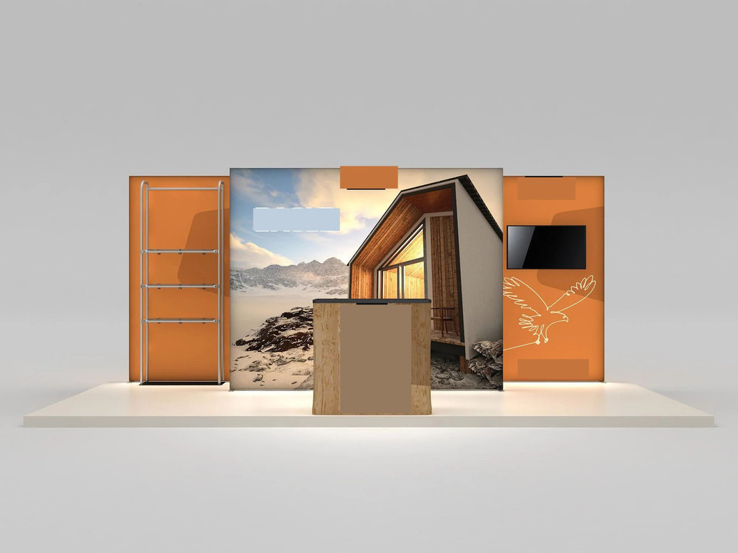 Elevate Your Presence with a Nearly-New Custom 10x20 Inline Display