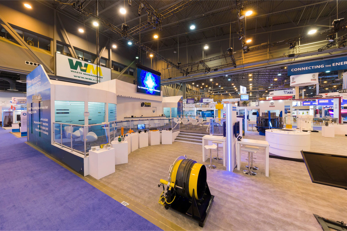 Recently Sold Used Booth! - Large 50'x60' Custom Show Booth