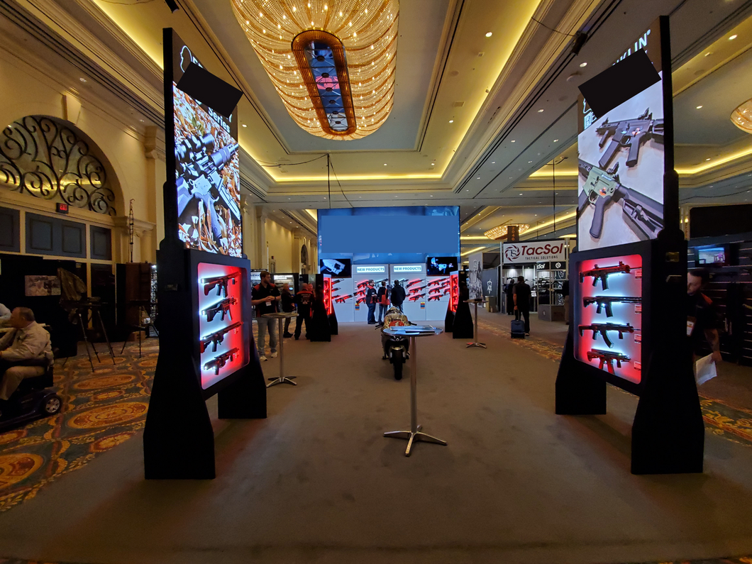 Recently Sold Used Booth! - Custom 20'x10' modular trade show booth structure