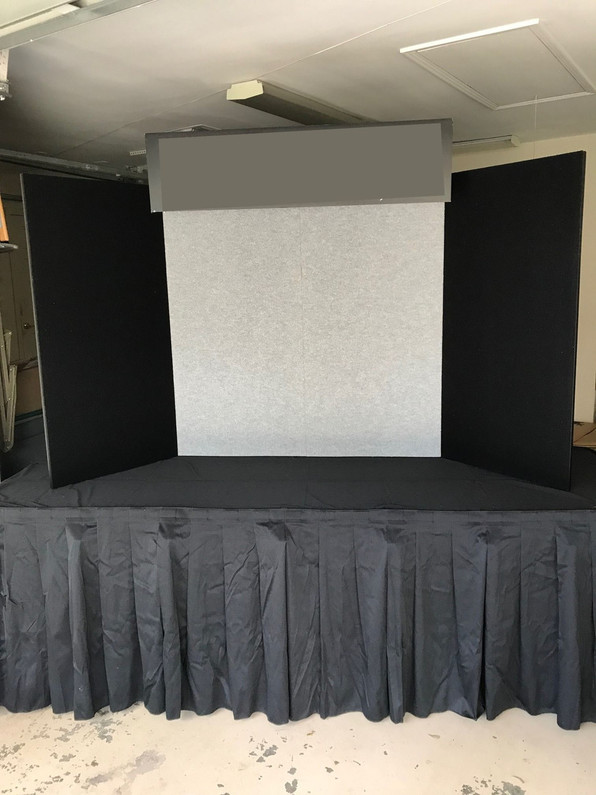 Recently Sold Used Booth! - Skyline 6ft Fold-Up Table Top Trade Show Backdrop Display