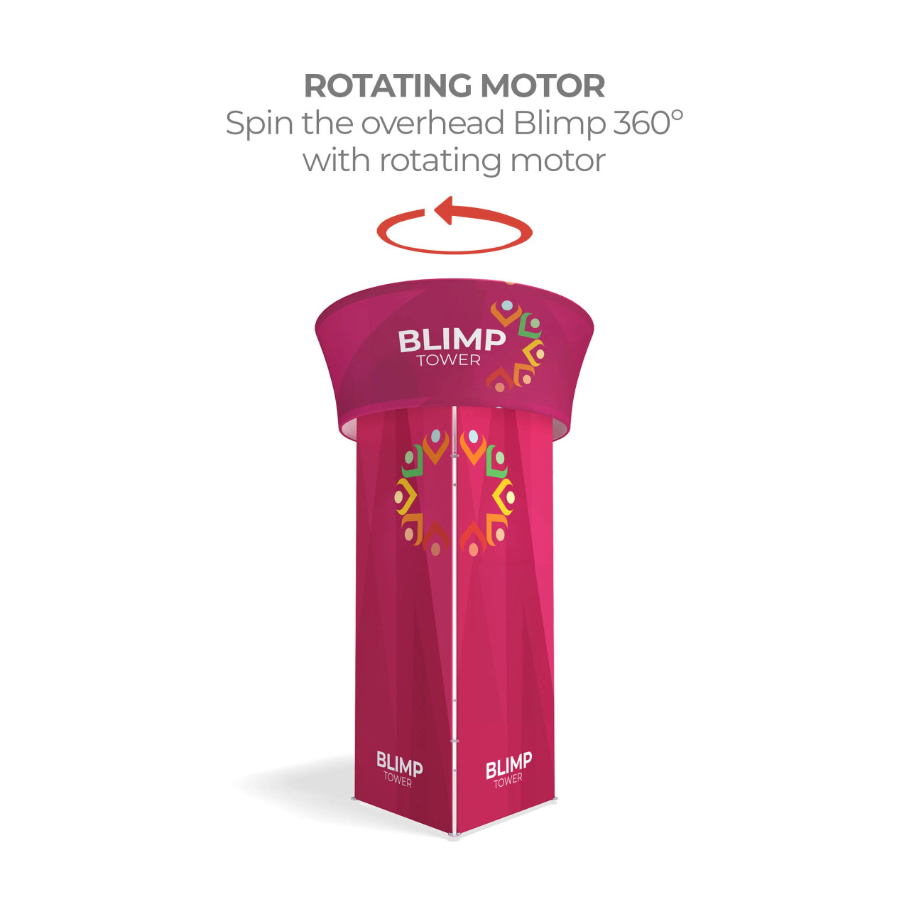 タイムセール！BLIMP Buy a new - 15.25ft Blimp Squared Tower with Motorized Rotating