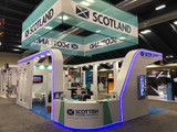 Recently Sold Used Booth! - Modern Exhibit with Conference and Storage Room