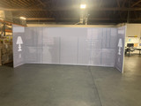 Recently Sold Used Booth! - Excellent Condition - 10x20 Abex Booth
