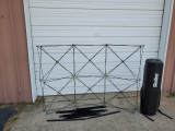 Recently Sold Used Booth! - 4X5 Skyline Tabletop Display frame, rails, and case