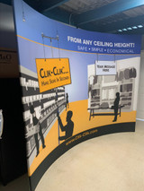 Recently Sold Used Booth! - 10 Ft Backdrop