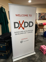 Recently Sold Used Booth! - Retractable Banner Stand