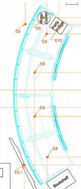 Recently Sold Used Booth! - Trade Show booth 4-unit offices
