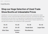 Simplifying Rebranding: How UsedBooths.com Streamlines Your Used Booth Purchase