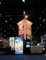 Recently Sold Used Booth! - Triangular Theatrical Truss