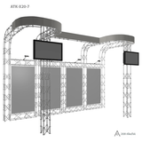 Recently Sold Used Booth! - 20' X 10' x 12' Truss Display Kit