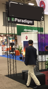 Recently Sold Used Booth! - Fold flat truss for 10' booth - 10' tall