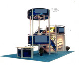 Recently Sold Used Booth! - Double Deck 200 SF trade show exhibit to fit a 20x30 booth