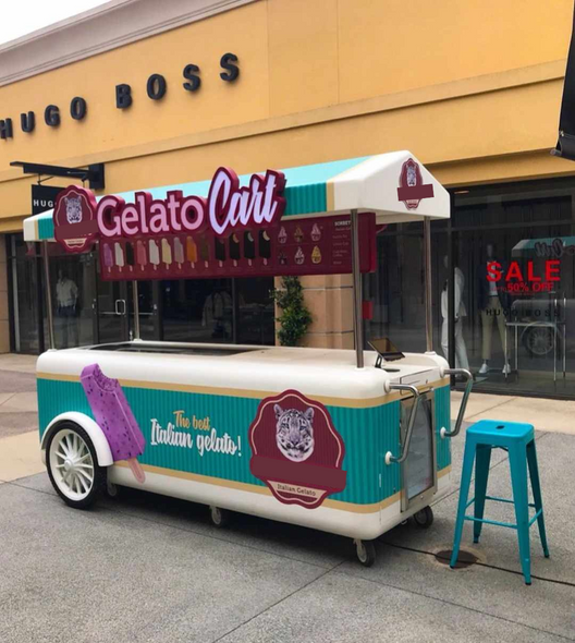 Gelato or Ice cream Booth/Cart