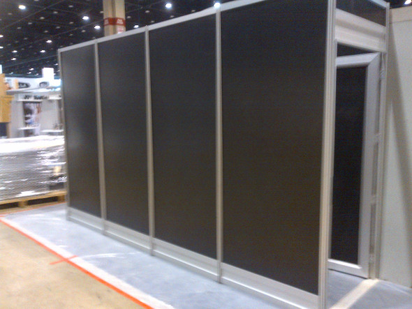 MIS Storage Area with Dual Locking Doors (for 20’ x 20’ Trade Show Booth)