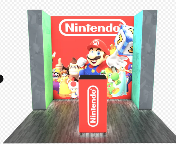 Casonara 360 Backlit Trade Show Display Kit