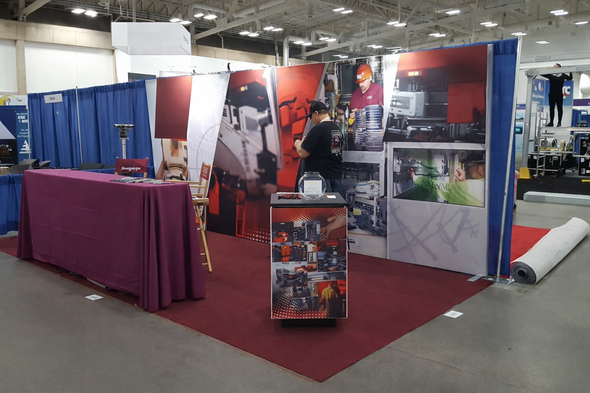 10 x 10 or 10 x 20 Booth Package