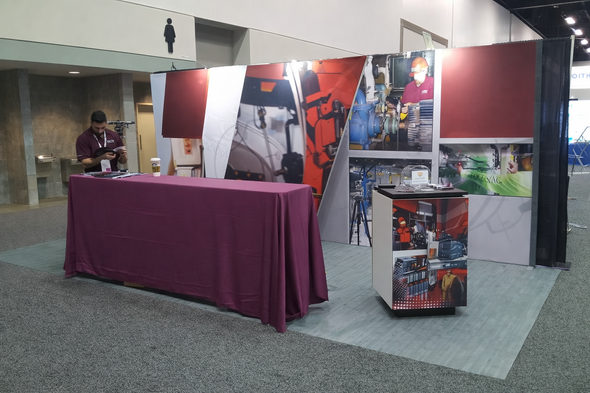 10 x 10 or 10 x 20 Booth Package