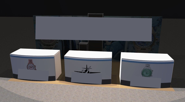 20x10 Tradeshow Portable Modular Cabinets