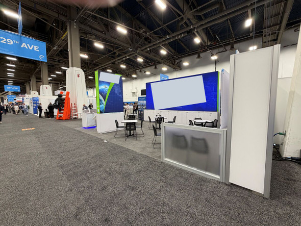 20x20 almost new booth - 3 year usage only